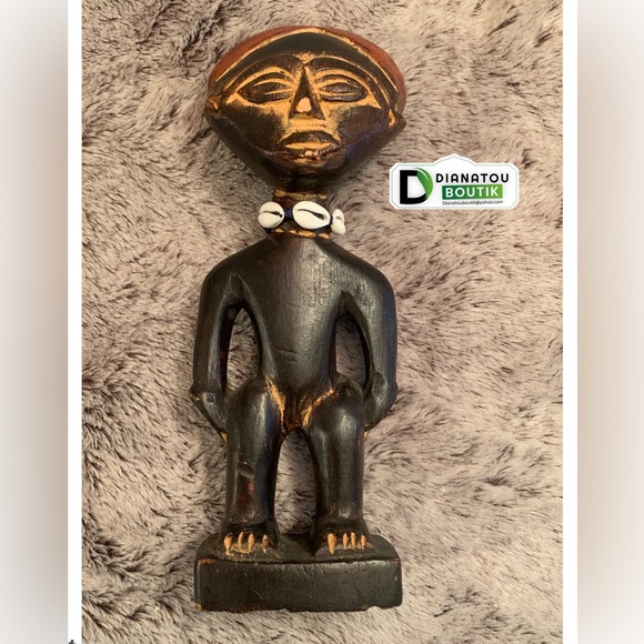 Hand Carved Woden Fertility Doll - Picture 1 of 4